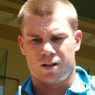 David Warner portrait